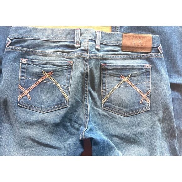 Armani Exchange Women Jeans. Size 10 Regular Straight Jeans Blue - Picture 6 of 10